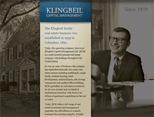 Tablet Screenshot of klingbeilcapitalmanagement.com